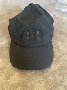 Under Armour Black Embroidered Logo Sport Cap